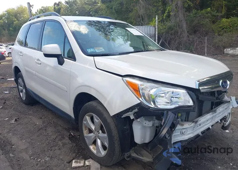 2016 Subaru Forester 2.5I Premium из США, поврежденный, VIN JF2SJADC1GH520415